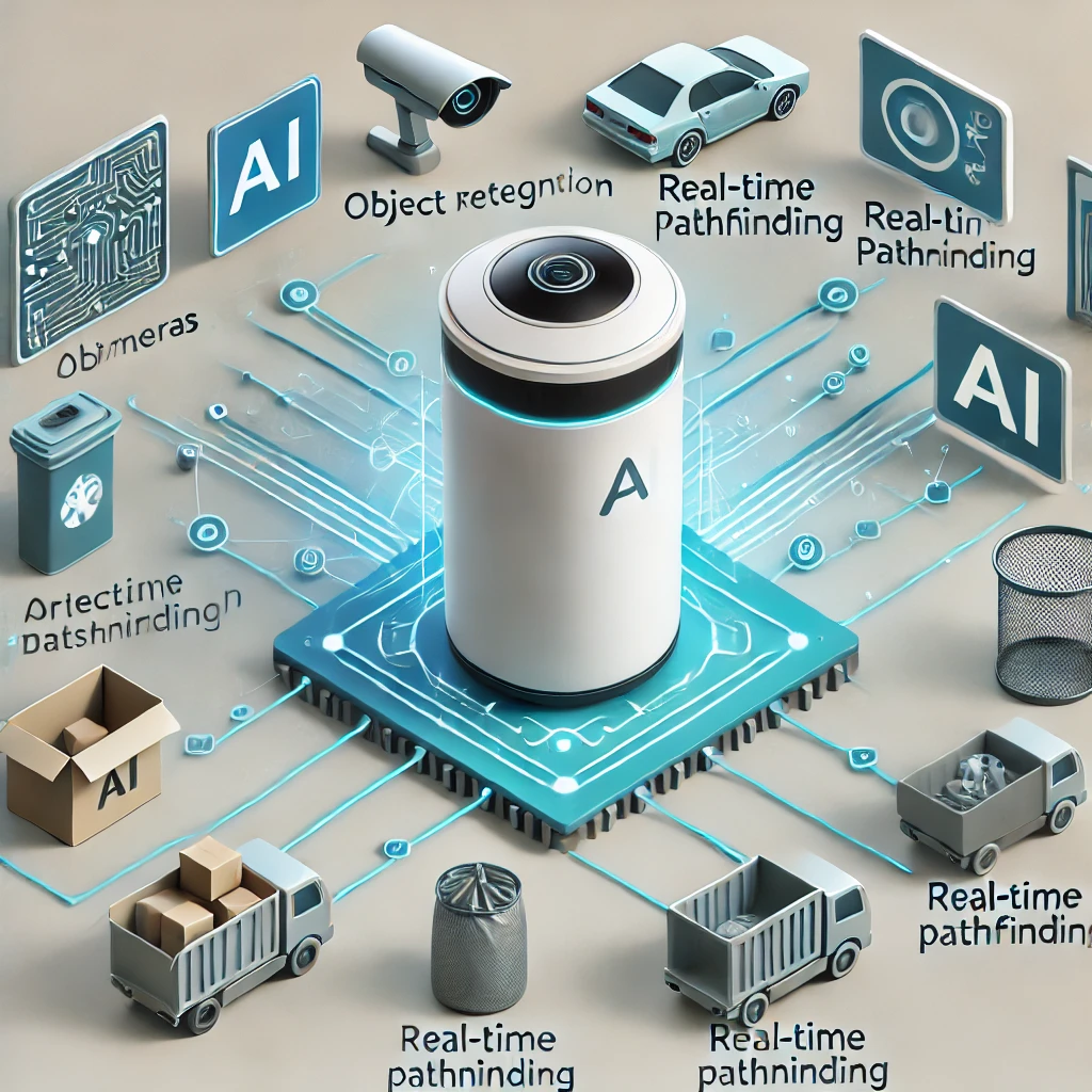 Automation and intelligence illustration